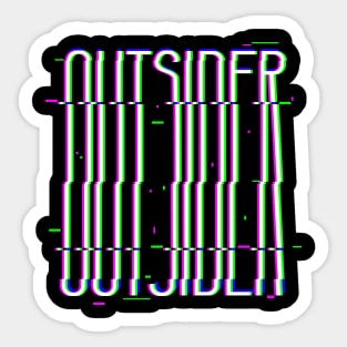 Outsider Sticker